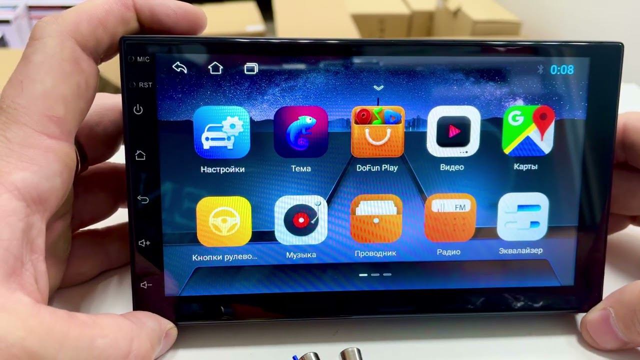 Магнитола на андроиде 7” 32Gb 12 Android