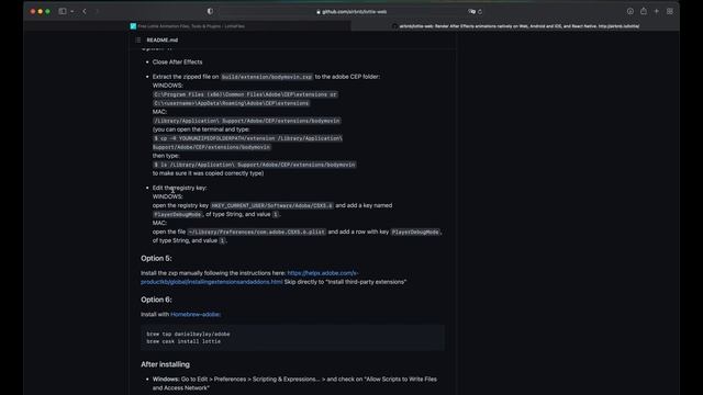 7 Minutes To Install Bodymovin In Aftereffects And Generate Lottie Files