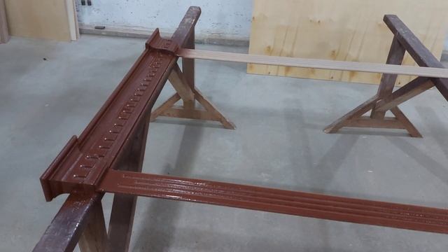 Лакирование МДФ двери Varnishing of MDF doors смотреть онлайн