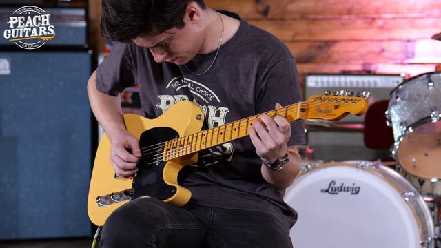 No Talking...Just Tones | Fender Custom Shop '52 Telecaster Journeyman Relic Aged Nocaster Blonde смотреть онлайн