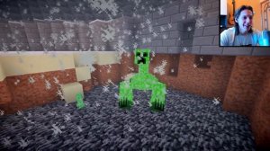 MUTANT CREEPER VS MUTNANT ENDERMAN! Битва мобов в Minecraft! "Mob Battle"