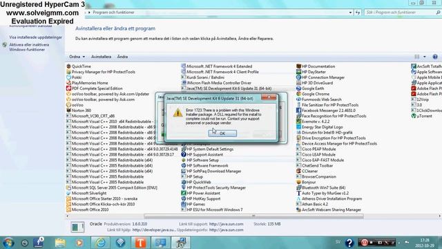 how you uninstall java 6 updare 31? смотреть онлайн