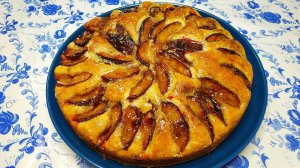 ПИРОГ со Сливами! Легендарный ПИРОГ, покоривший сердца МИЛЛИОНОВ! Вкусный пирог / сливовый пирог.mp4