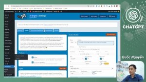 ChatGPT: Tích hợp ChatGPT vào Website wordpress của bạn ngay hôm nay | Quốc Nguyễn