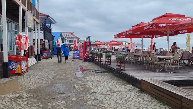 Владивосток Шамора. Большие волны.