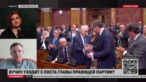 Уход Вучича с поста главы правящей партии ничего не изменит
