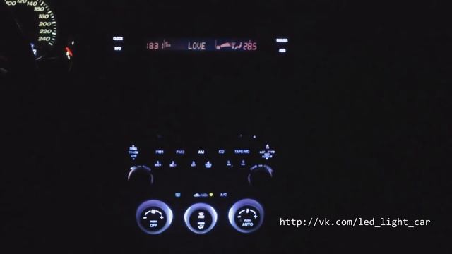 Mazda 6 подсветка RGB консоли + бортовик ( update )