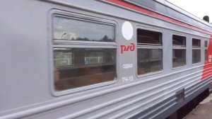 Электропоезд СПб и Ленобласти  9-17: ЭТ2М 042 напр. Луга-1 - СПб-Балтийский (20.06.19)