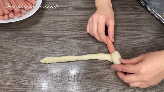 ЭҢ ОҢОЙ ? ЭҢ СОНУН ? ПИРОЖКИЛЕР? СОСИСКИ В ТЕСТЕ ? #пирожки #даамдуутамактар смотреть онлайн