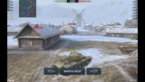 Обзор танка Ram II (2). Первые бои. [WoT_Blitz]