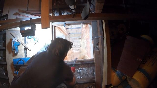 Loft ladder - Attic ladder Installation смотреть онлайн