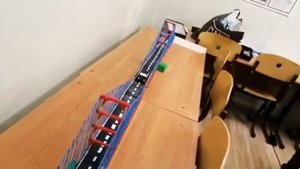 Мост из 3д ручки "Золотые ворота"