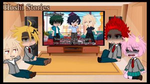 Mha/Bnha react to “that’s why your dad left”+”covering my ears like a kid”||mean bakugou||sad Deku|