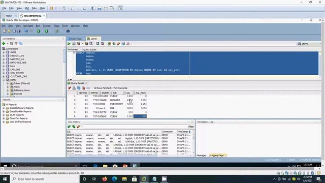 LAG & LEAD Analytic Function in Oracle смотреть онлайн