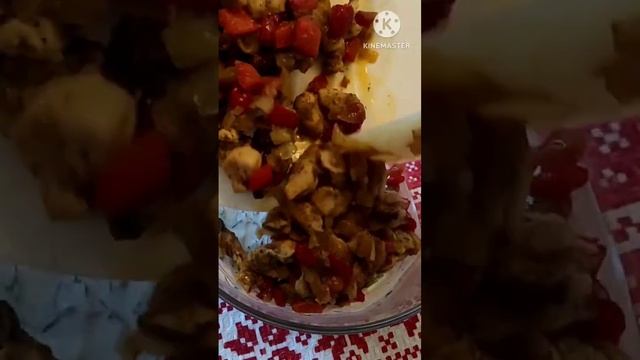 Картофельная запеканка с курицей! Попробуйте вам обязательно понравится!