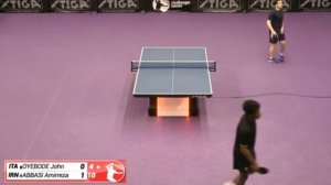 John Oyebode vs Amirreza Abbasi (Challenger series January 31st 2022, group match)