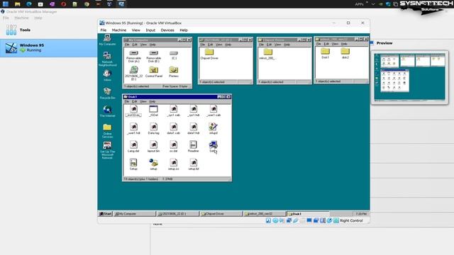How to Install Windows 95 on VirtualBox 7.0 on a 12th Intel 12700H Alder Lake CPU смотреть онлайн