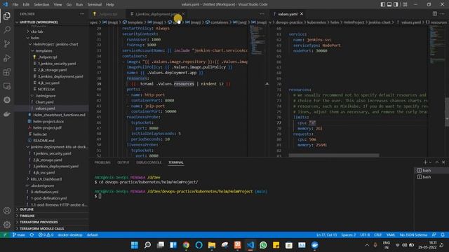 Helm Project: jenkins-chart Deploying Jenkins at k8s(Docker desktop) P2 Helm chart - jenkins deplo смотреть онлайн
