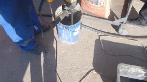 Трещина на бетонном полу! Начинаем спасать!