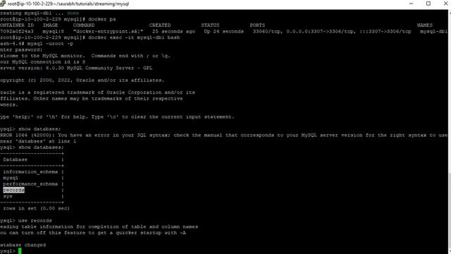 Configure MySql Master in Docker смотреть онлайн
