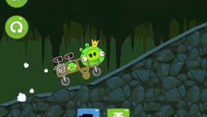 Bad Piggies - Ground Hog Day - bonus level 1-VIII Three Star Walkthrough, бонус 1-VIII