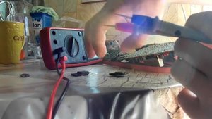 Ремонт телевизора Samsung CS-21N11NJQ замена строчного транзистора