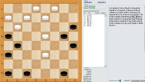 Дебют по шашкам. Городская партия с ходом 5.G3-F4