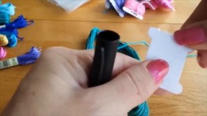 How to organize embroidery floss and wind on floss bobbins