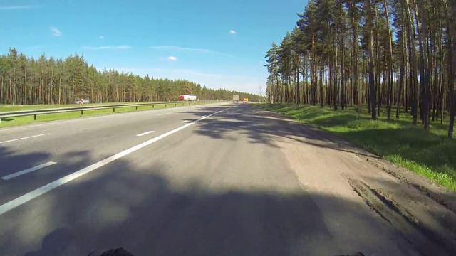 Путешествие на юг на велосипеде по М4 (03 май 2014 16:07) смотреть онлайн