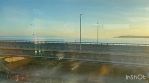 Тамань -Керчь на поезде !