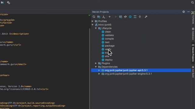 JUnit 5 Maven Configuration смотреть онлайн