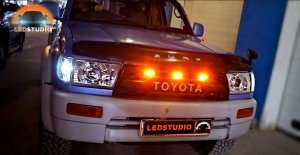 Фары светодиодные для Toyota Surf. Установка Bi Led модулей.
