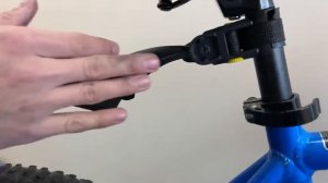 Установка велосипедных крыльев со штоковым и ленточным креплением