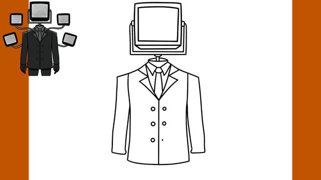 How to Draw Large TV Man - Skibidi Toilet смотреть онлайн