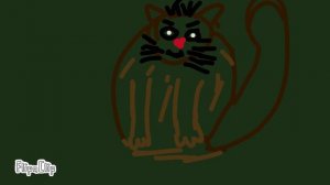 Кот в темноте!