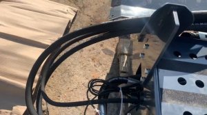 Дровокол гидравлический на мини-погрузчик