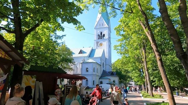 Easy walk through the streets of Kaliningrad #калининград #russia #walking #summer июнь 2022 смотреть онлайн