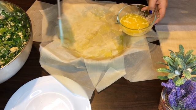 Очень Вкусный  И Простой Греческий Пирог Со Шпинатом // Греческий Пирог  СПАНАКОПИТА //