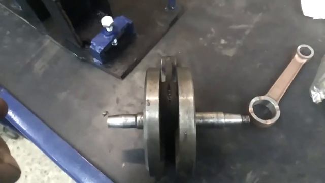 Перепрессовка КОЛЕНВАЛ ВОСХОД 1 на китайский шатун (часть 1). смотреть онлайн