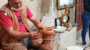 Как делают глиняную посуду. Каппадокия