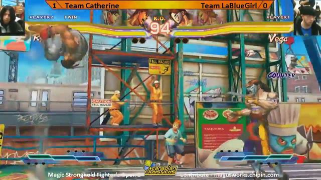 Team Catherine vs Team LaBlueGirl - SFxT CO-OP - Magic Stronghold Fighters Open 2