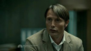 Hannigram 1x01 Hannibal Meets Will 1st Time