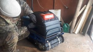 Мотособака Forza 6.5. Доработки,езда по целине.