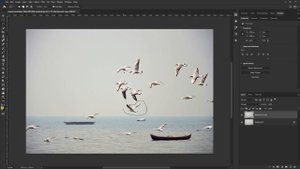 Как удалить объект с фото в Photocshop