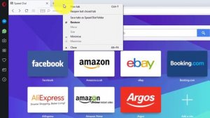 How to Restore Recently Closed Tabs in Opera