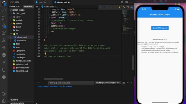 Flutter API & Local Database Series EP06 - JSON & Serialization