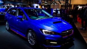 2016 Subaru levorg  STI concept at Tokyo Auto Salon 2016