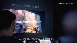 [CES 2023] Samsung OLED with Linus Tech Tips! (Tech Youtuber)