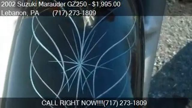 2002 Suzuki Marauder GZ250 for sale in Lebanon, PA 17046 at смотреть онлайн