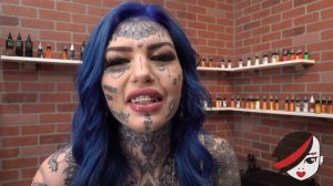 Amber Luke gets the MOST INTENSE TATTOO!